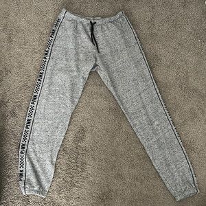 Victoria’s Secret PINK - Sweatpants - Size: Small - Grey - Checkerboard side.
